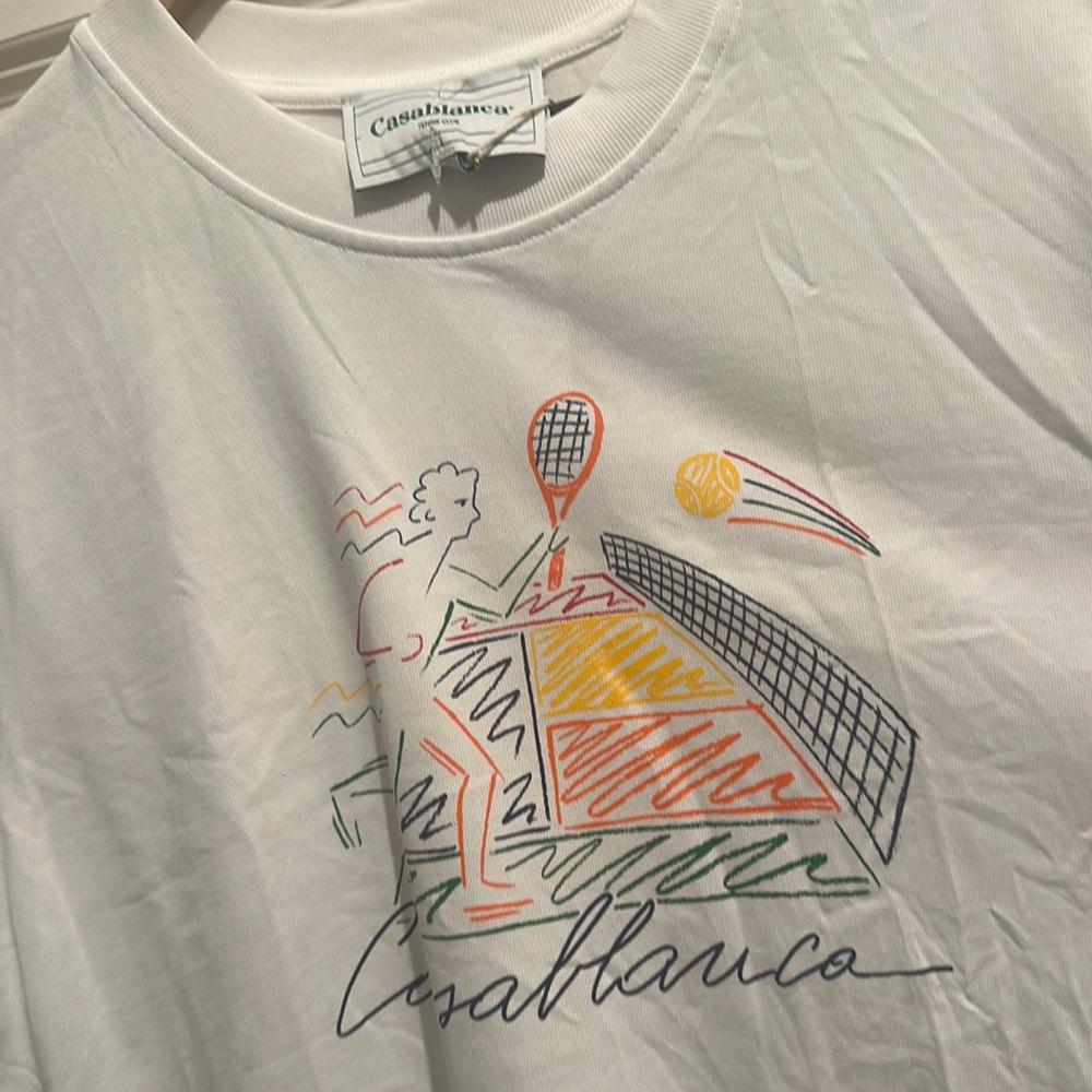 NWT casa Blanca graphic tee size L